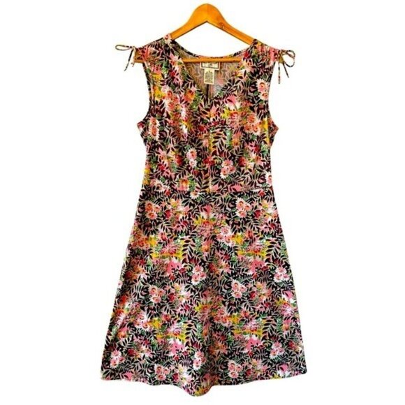 APRIL CORNELL Sleeveless V-Neck Floral Dress Size M - Picture 4 of 7